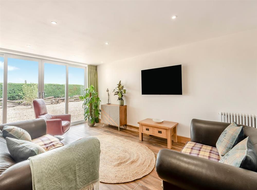 Living area at Herons Den in Langton Hill, near Horncastle, Lincolnshire