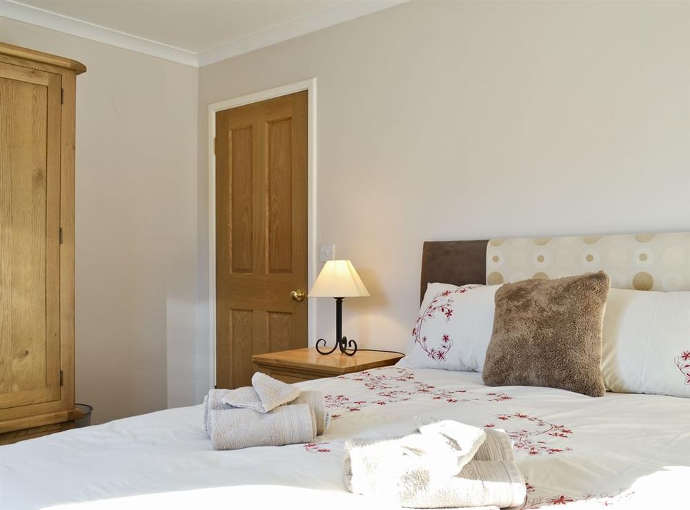 Double bedroom at Herons Lodge in Carmarthen, Dyfed
