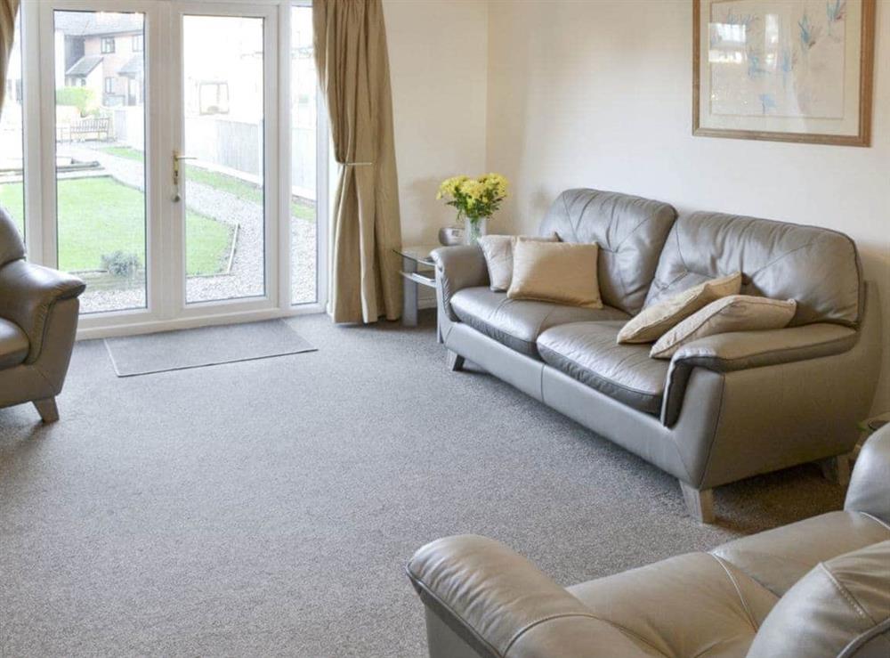 Spacious living area at Heron’s Quay in Wroxham, Norfolk