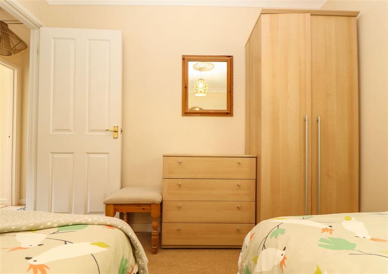 This is a bedroom at Herons Reach, Goldenbank near Falmouth