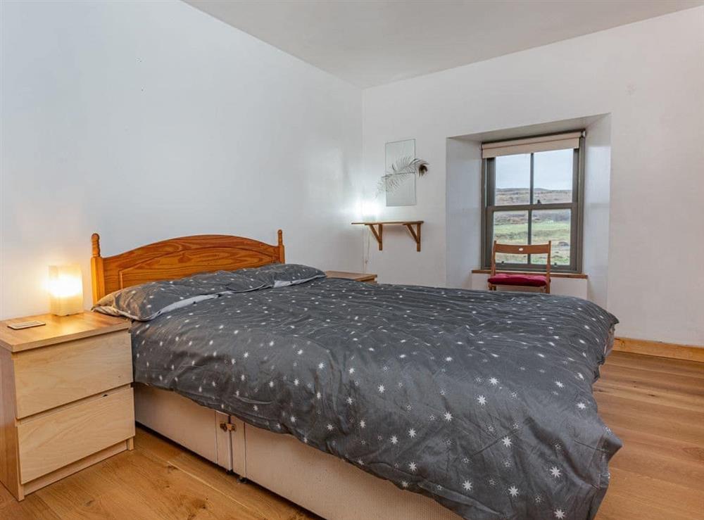 Double bedroom at Herons Rest in Feriniquarrie, near Glendale, Isle Of Skye