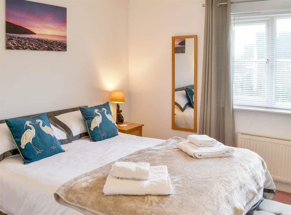 Double bedroom at Herons Rest in Hadston, near Amble, Northumberland