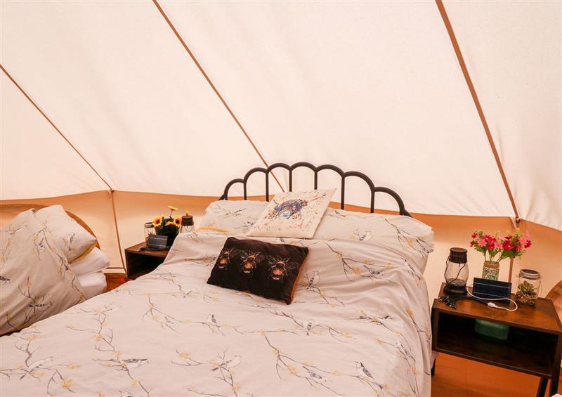 Bedroom at Herons Retreat, Tregroes near Llandysul