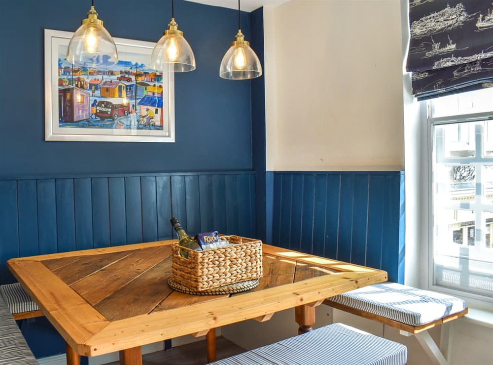 Dining Area at Herring Girl House in Scarborough, North Yorkshire