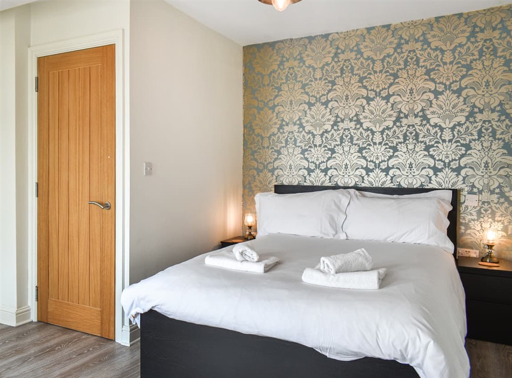 Double bedroom at Herring Girl House in Scarborough, North Yorkshire