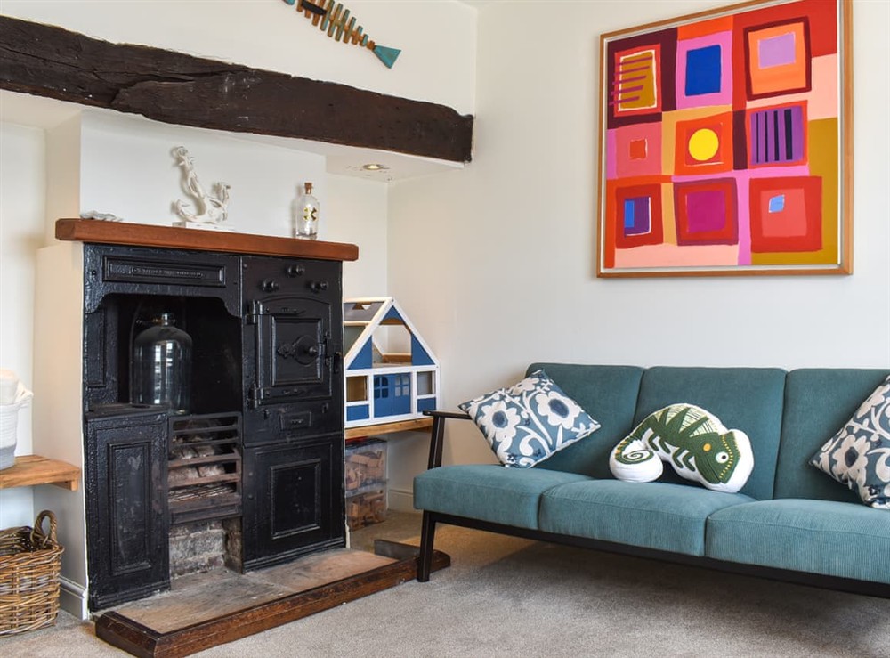 Living area at Herring Girl House in Scarborough, North Yorkshire