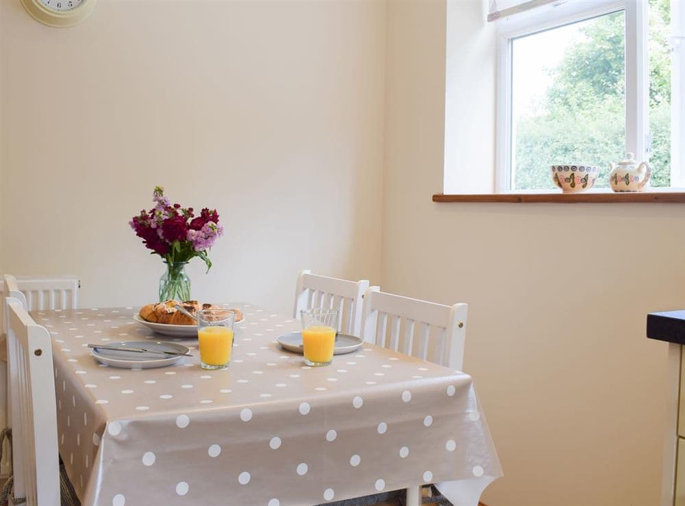 Dining Area at Herrock View in Knill, near Presteigne, Herefordshire