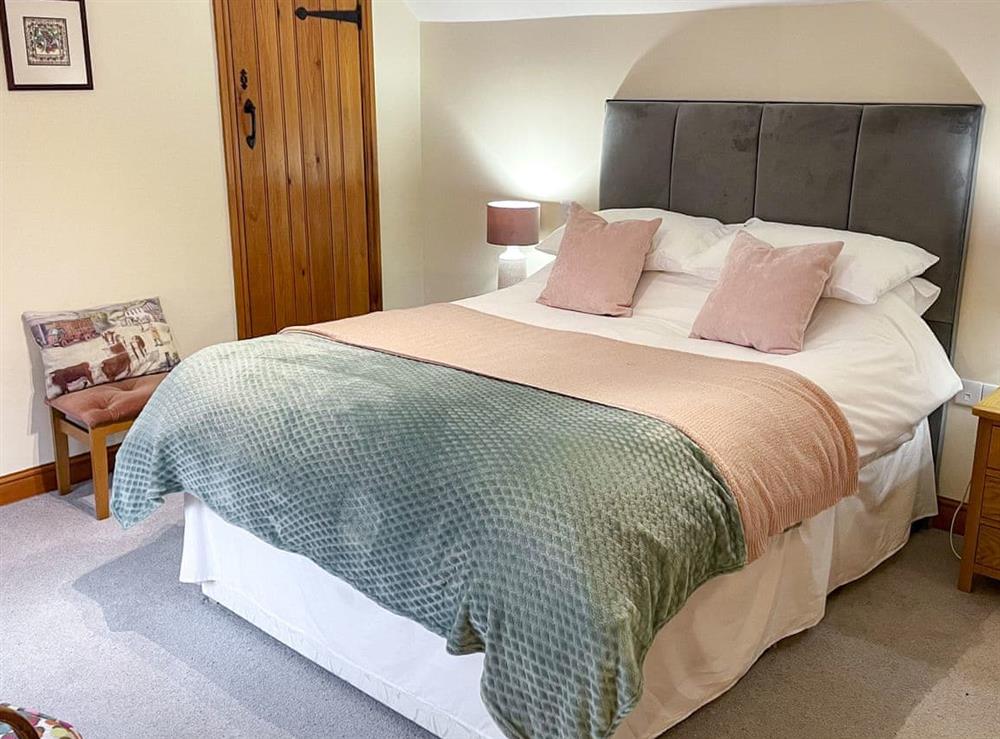 King size bedroom at Herrock View in Knill, near Presteigne, Herefordshire