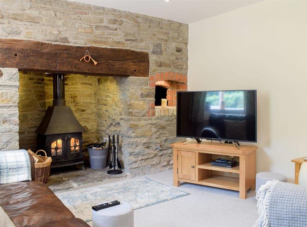 Living room at Herrock View in Knill, near Presteigne, Herefordshire