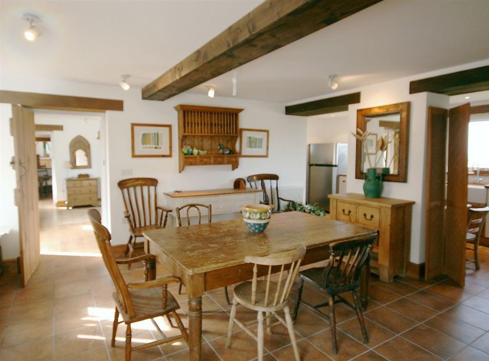 Dining Area at Hersedd Barns in Mold, Clwyd