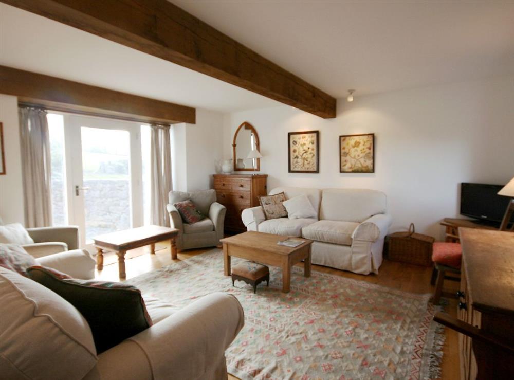 Living room at Hersedd Barns in Mold, Clwyd