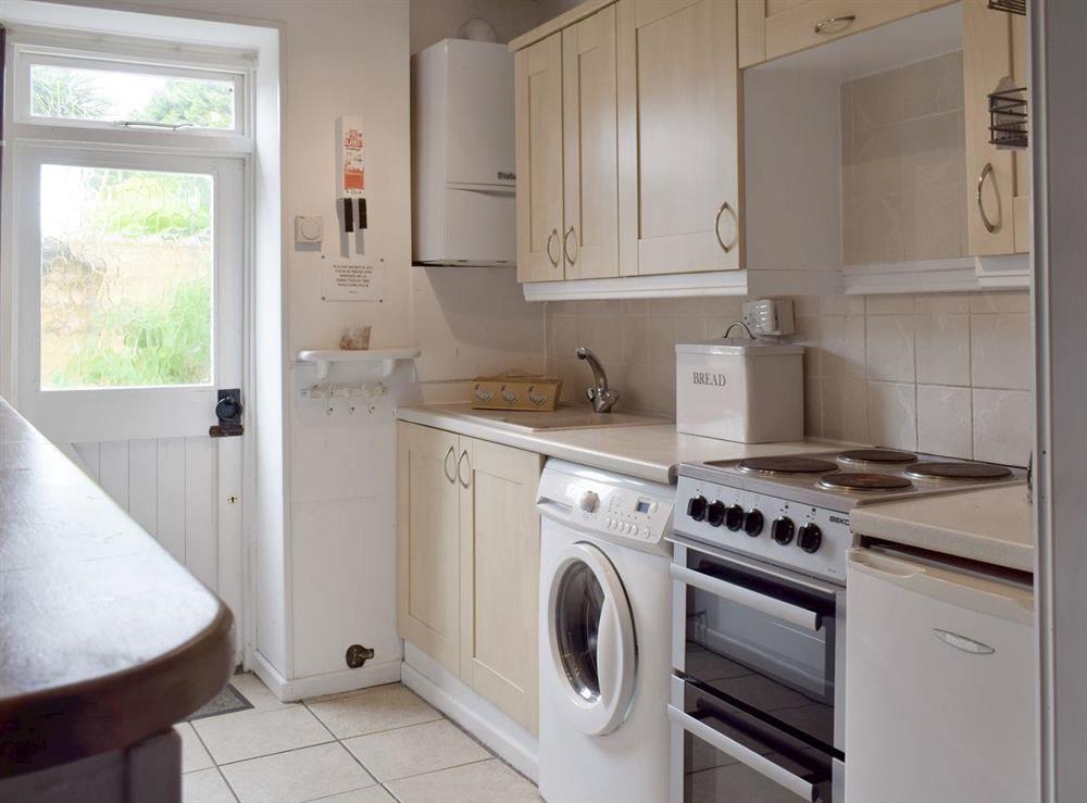 Well-equipped kitchen at Herston Rise in Swanage, Dorset