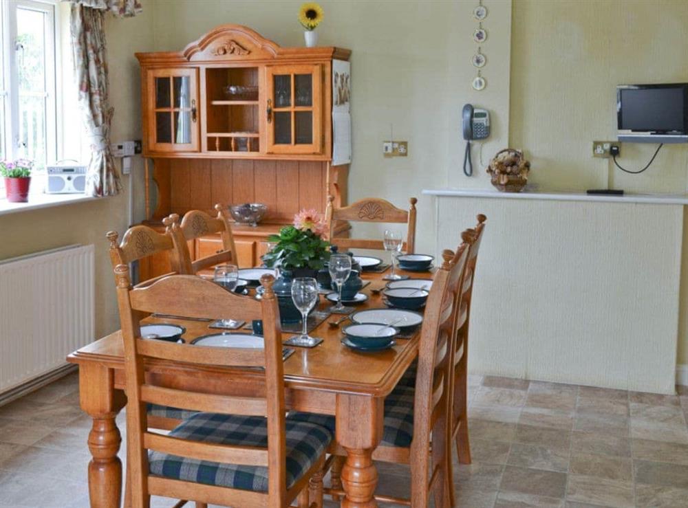 Dining Area at Hertsmerry Cottage in Sidestrand, near Cromer, Norfolk