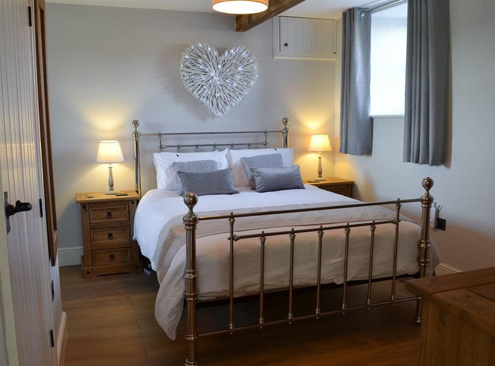 Double bedroom at Hetton Byre in near Chatton, Alnwick, Northumberland