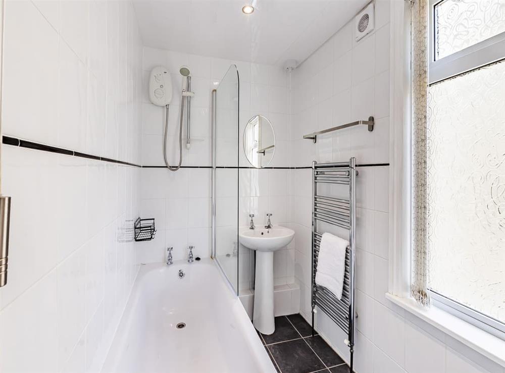 Bathroom at Heughendon in Rothbury, near Alnwick, Northumberland