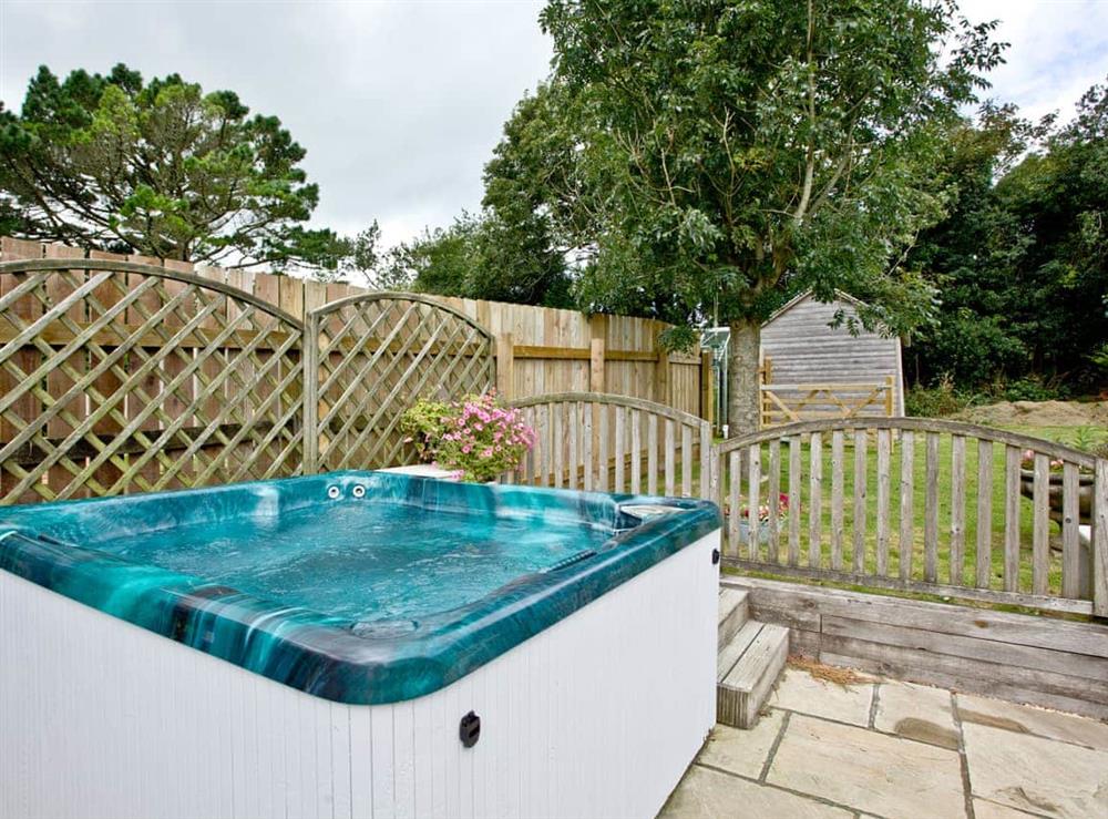Hot tub (photo 2) at Hewas Water House in Hewas Water, near St Austell, Cornwall