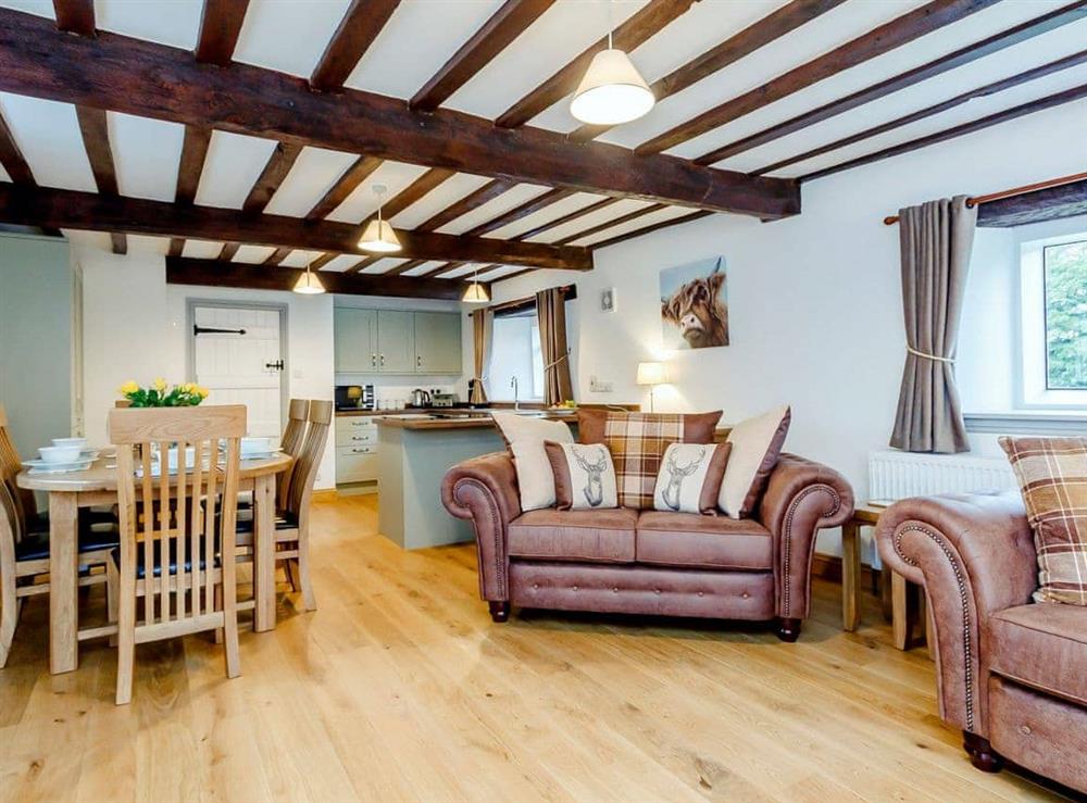 Beautifully presented open plan living space at The Old Granary, 