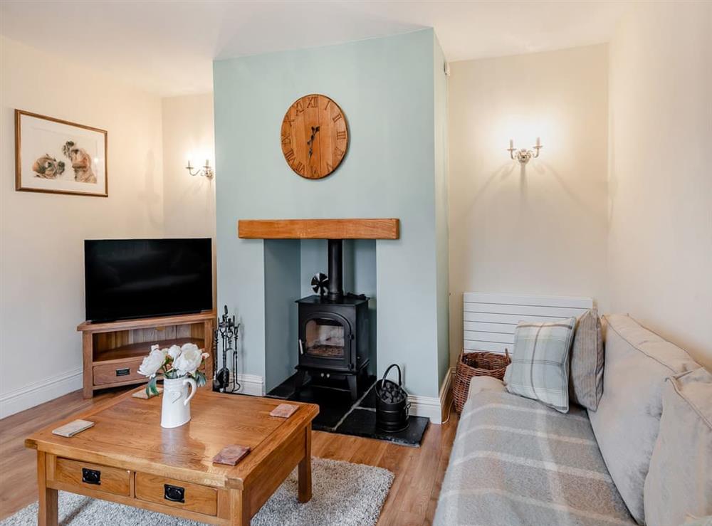 Living area at Hewitts Cottages in Tetney Lock, Lincolnshire