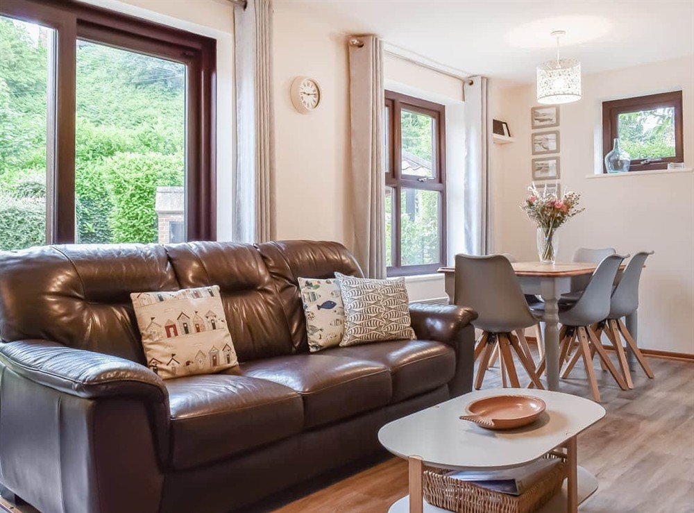 Living room/dining room at Hey Ho Cottage in Whitby, North Yorkshire