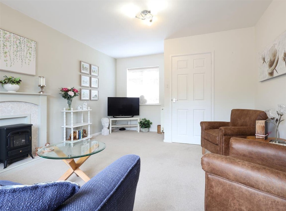Living area at Heysham Retreat in Evesham, Worcestershire