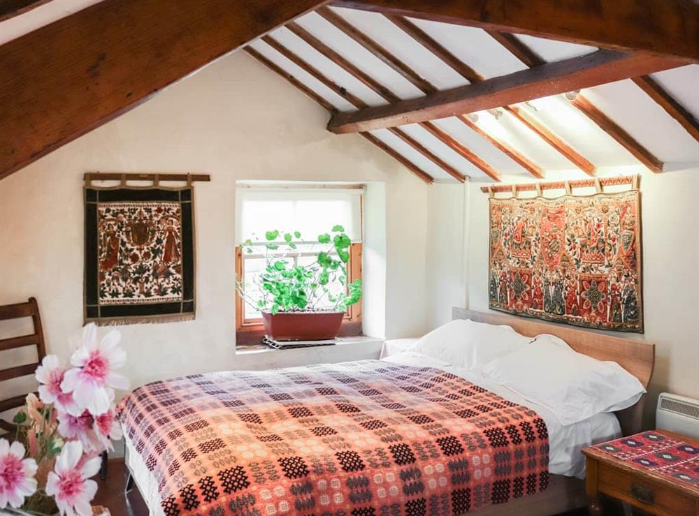 Double bedroom at Hidden Cottage in Beaumaris, Gwynedd