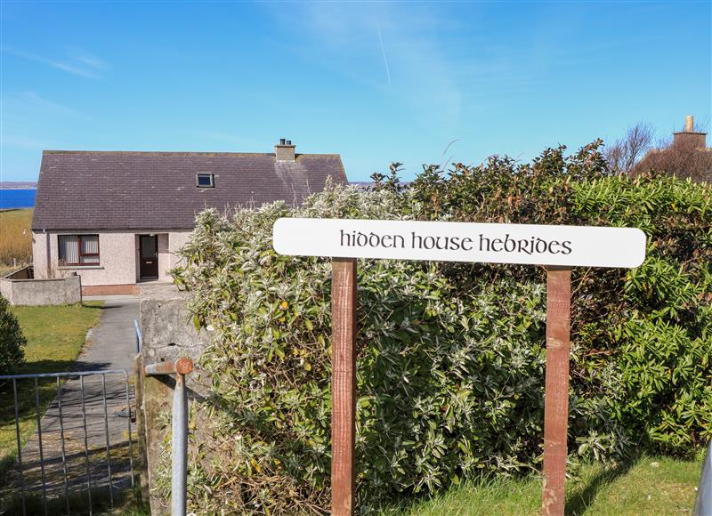 The garden in Hidden House Hebrides at Hidden House Hebrides, Stornoway