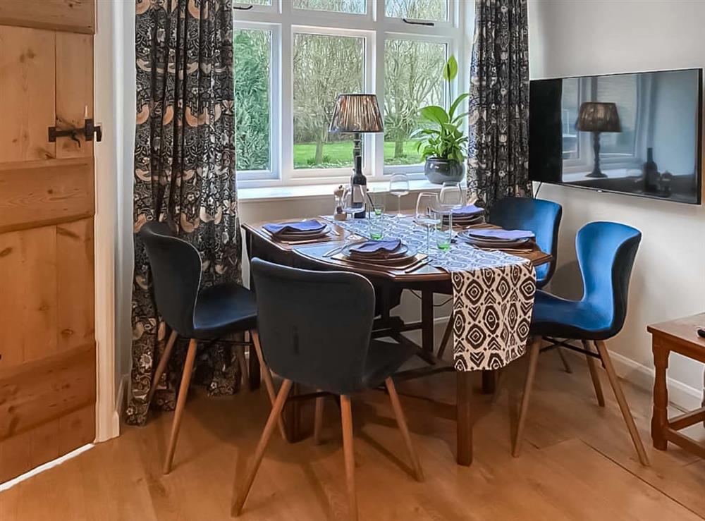 Dining room at Hide Cottage in Thornton-le-Dale, near Pickering, North Yorkshire