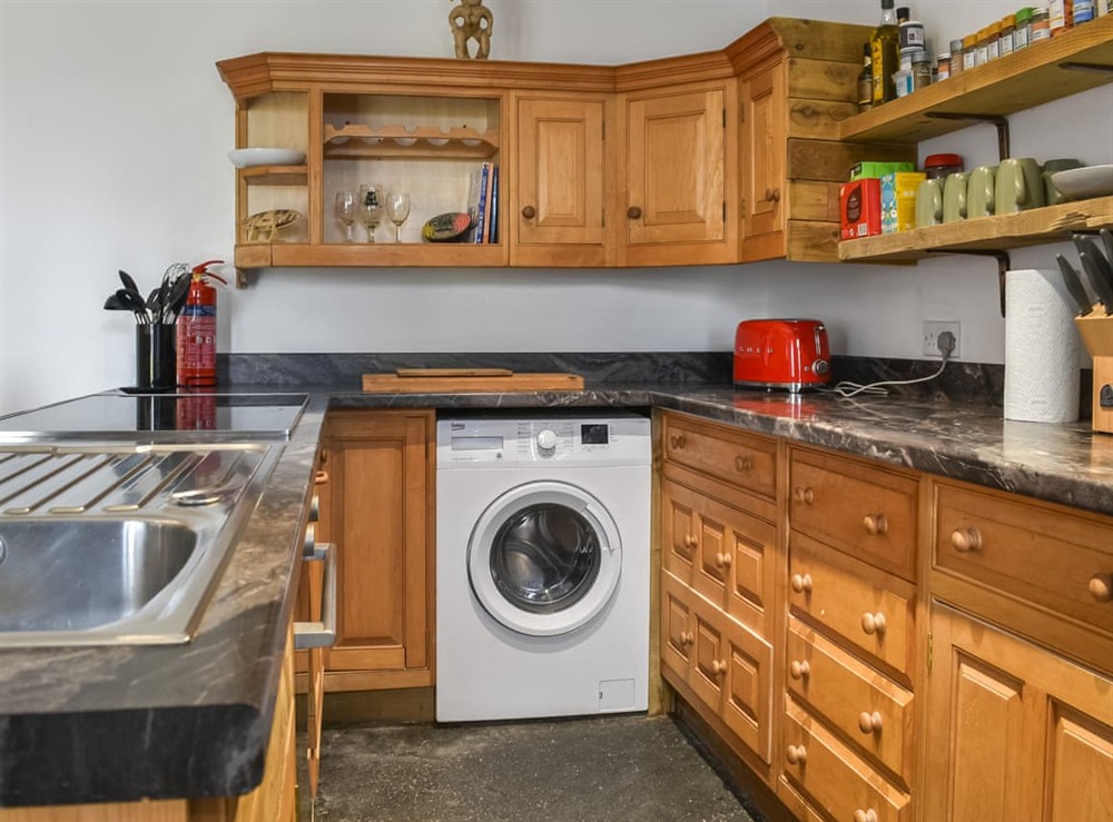 Kitchen (photo 3) at Hideaway Cottage in Camelford, Cornwall