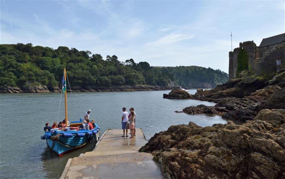 A boat trip to Dartmouth Castle. at Hideaway in Harbertonford