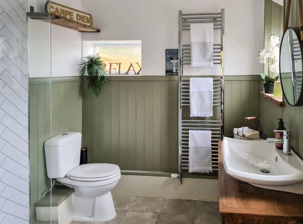 Shower Room at Hideaway House in Portland, Dorset