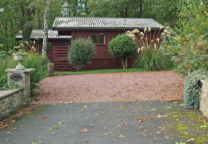 Typical Pentland Lodge at Hideaway Lodges in West Lothian, Scotland