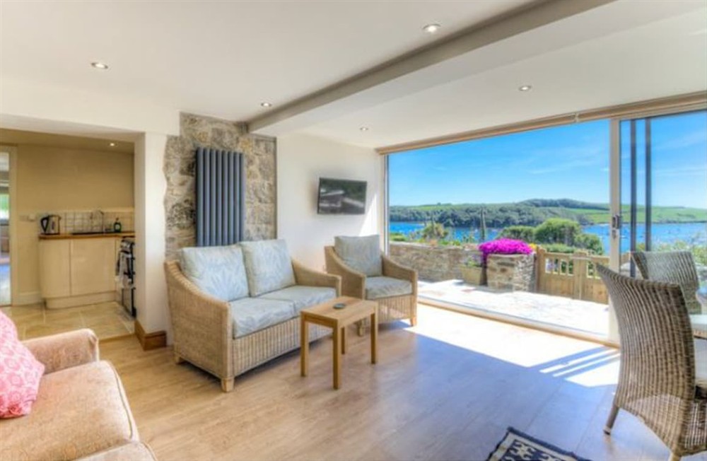 Living area (photo 2) at Hideaway in St Mawes, Cornwall