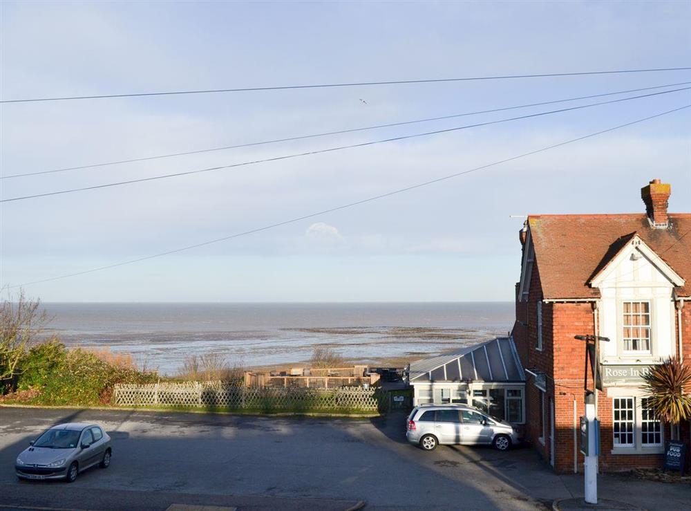 View from balcony at Hideaway in Whitstable, Kent