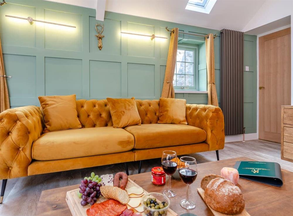 Living area at Higgledy Hideout in Thornton-le-Dale, near Pickering, North Yorkshire