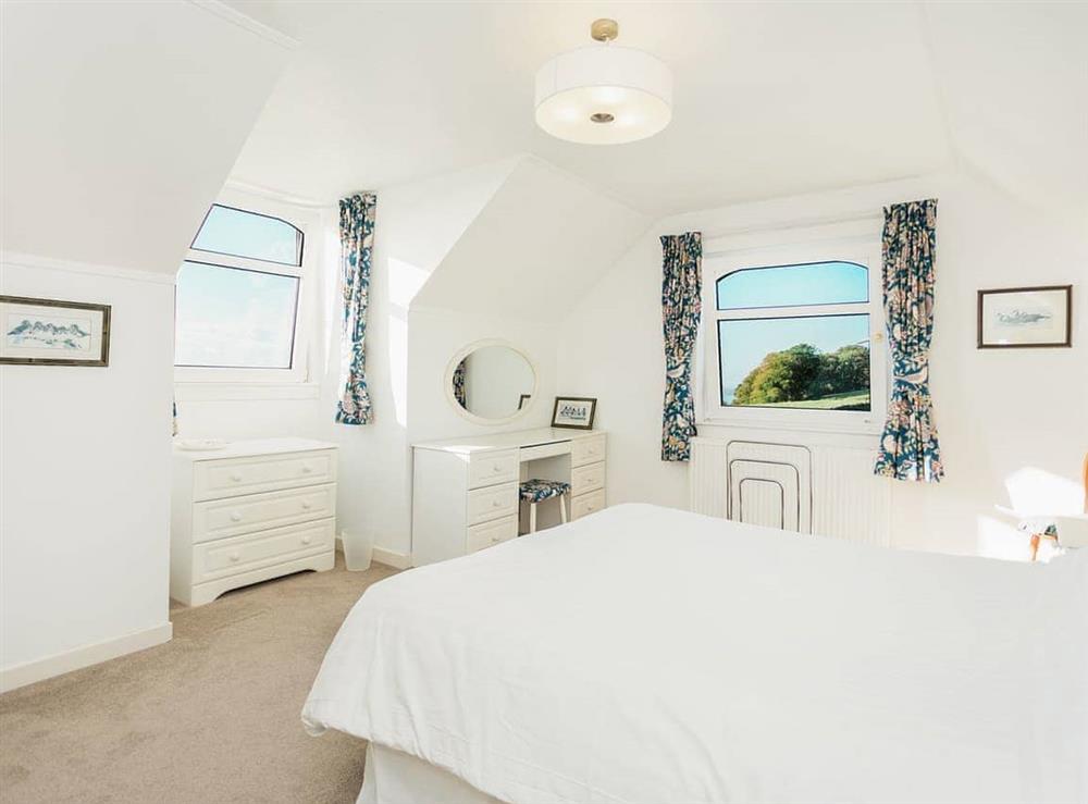 Double bedroom at High Auchenlarie Cottage in Near Gatehouse of Fleet, Kirkcudbrightshire