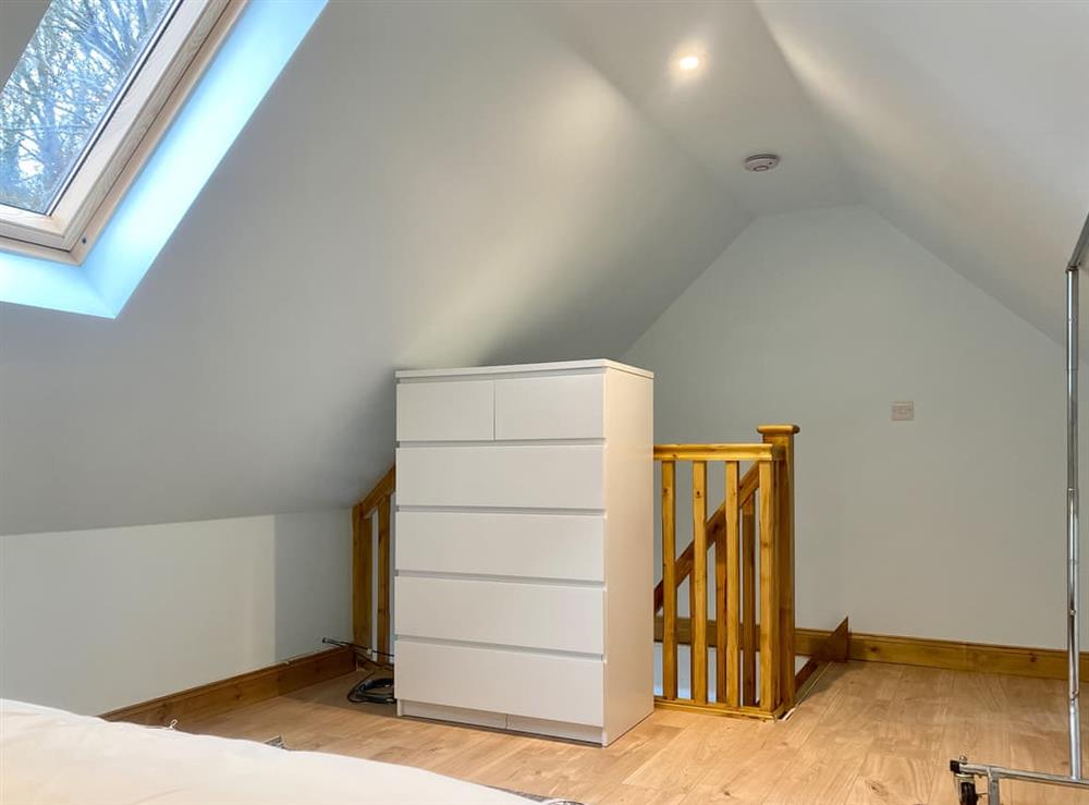 Double bedroom at High Banks Annexe in Chiseldon, Near Marlborough, Wiltshire