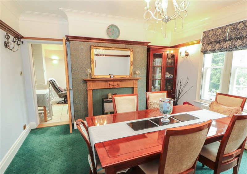 The dining room at High Cross, Keswick