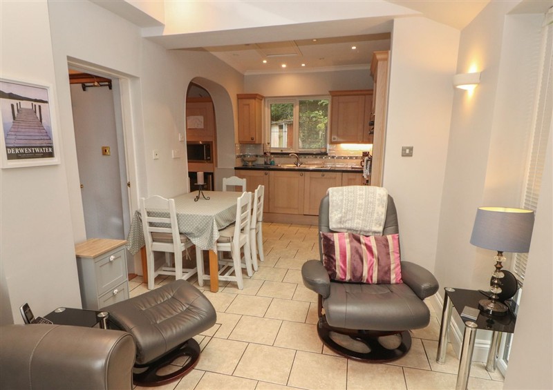 The living area at High Cross, Keswick