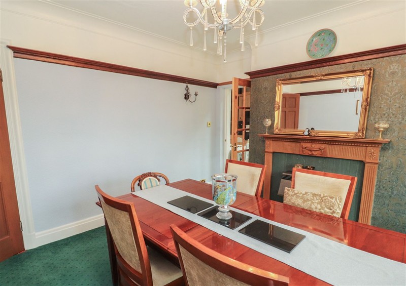 This is the dining room at High Cross, Keswick