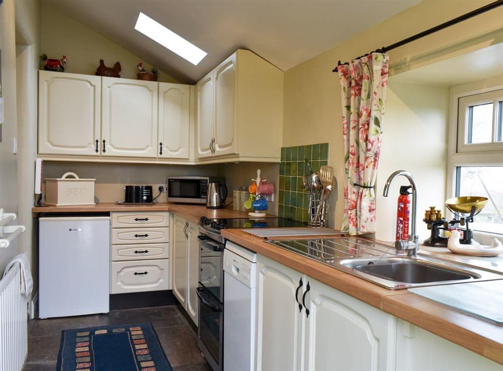 Kitchen at High Dalton Hall Cottage in Newsham, near Richmond, North Yorkshire