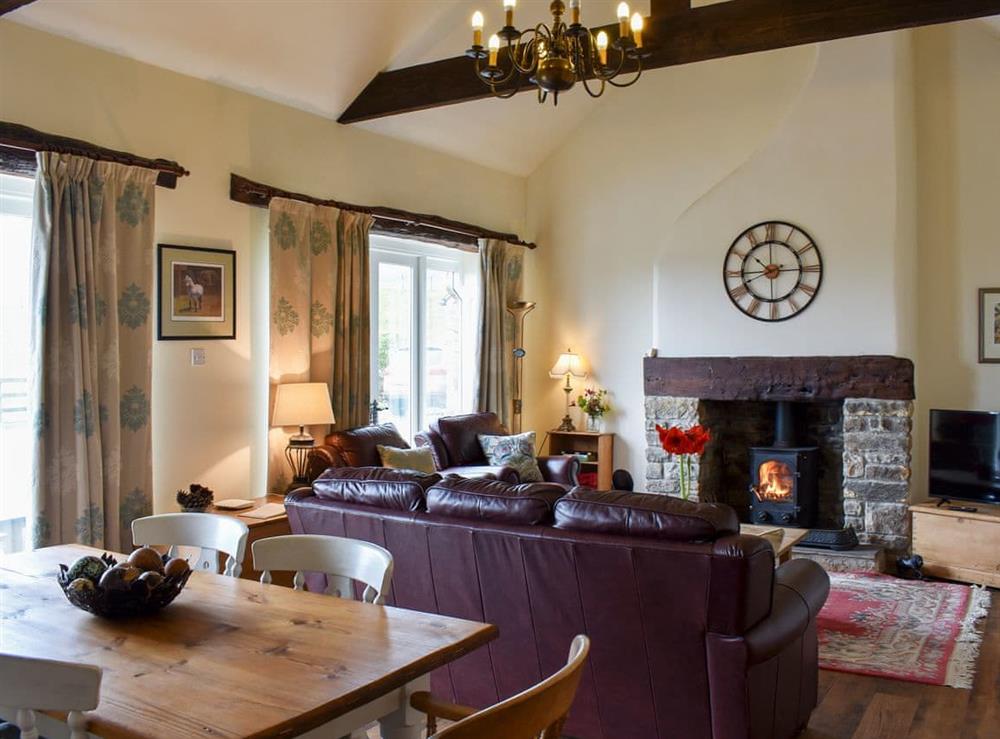 Living room/dining room (photo 3) at High Dalton Hall Cottage in Newsham, near Richmond, North Yorkshire