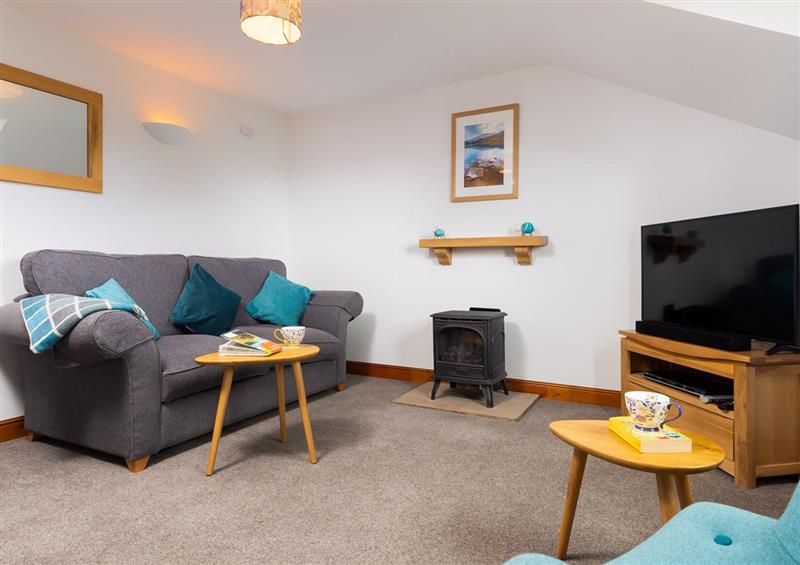 Relax in the living area at High Dow Crag, Coniston