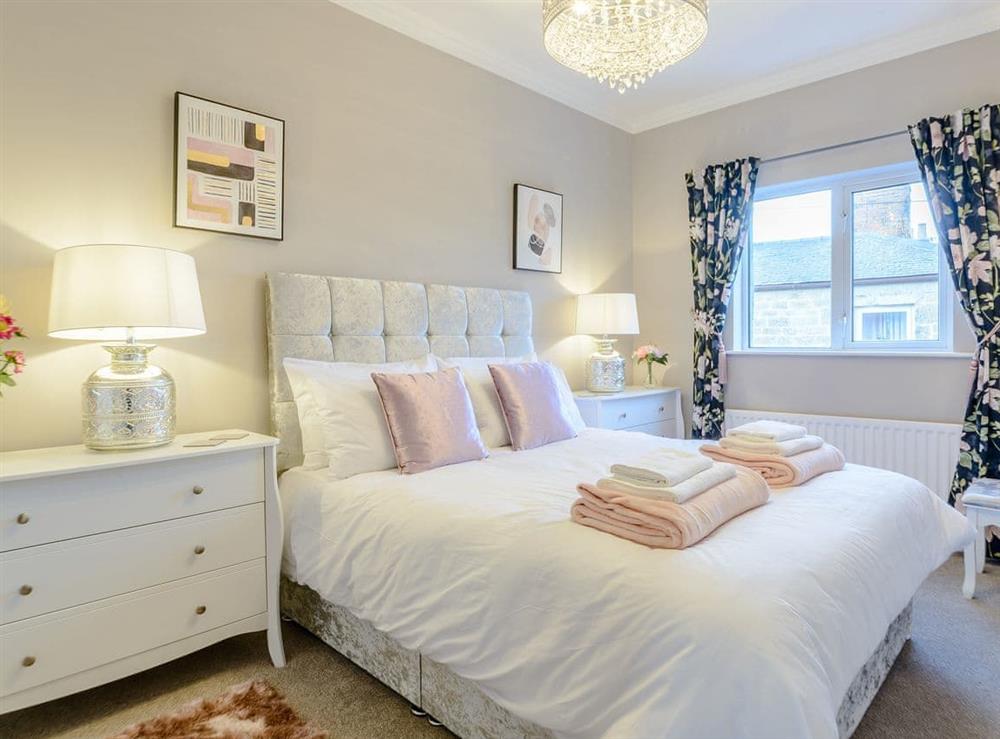 Double bedroom at High Haven in Amble, near Alnwick, Northumberland