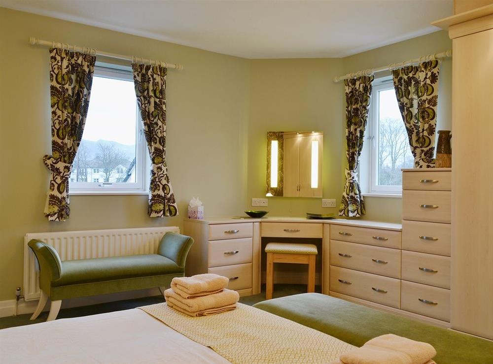 Double bedroom at High Hill Farm Cottage in Keswick, Cumbria
