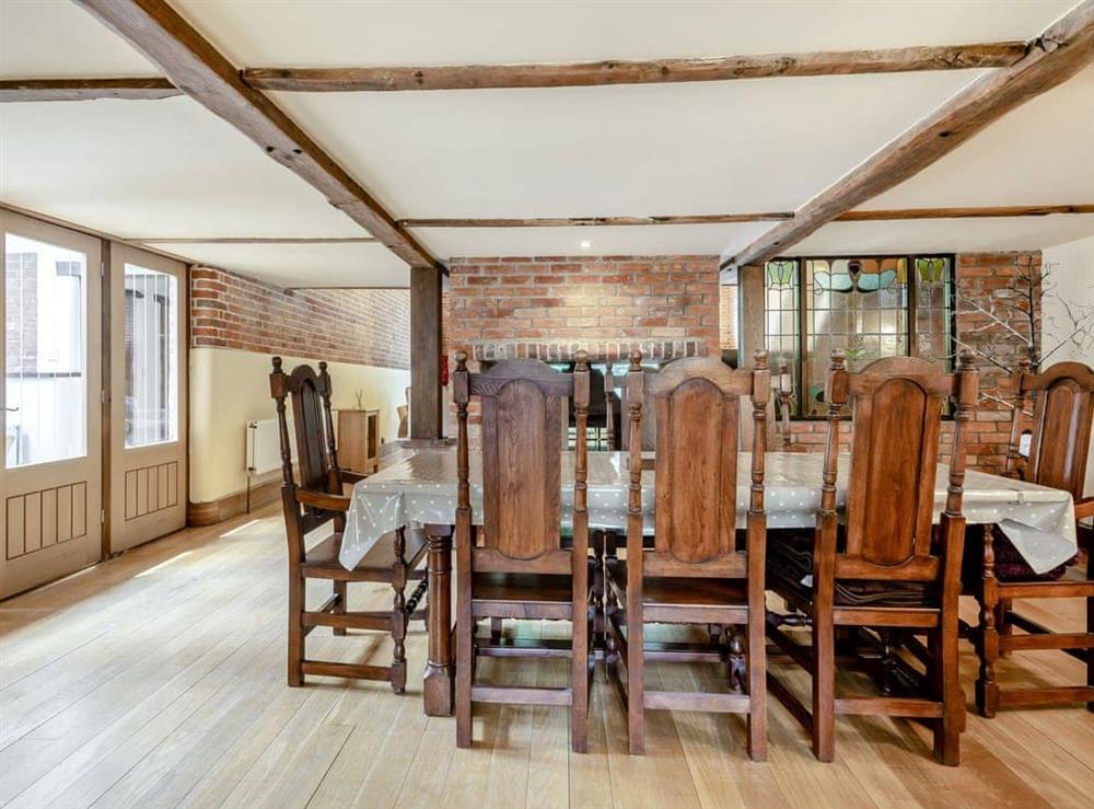 Dining room at The Barn, 