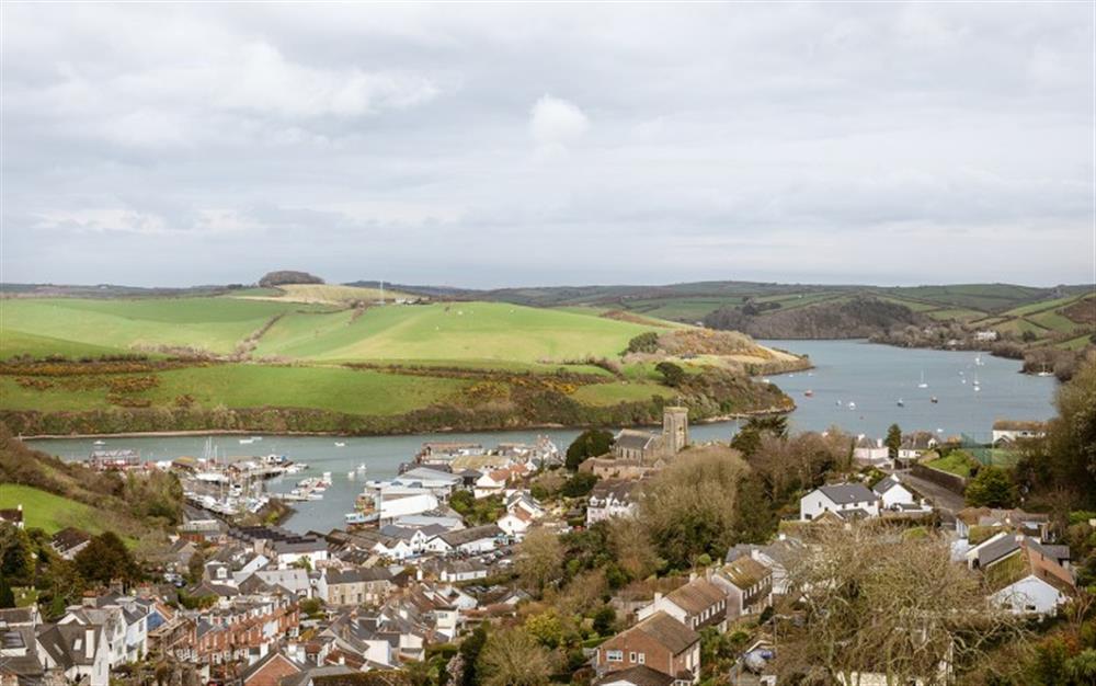 The setting of High House at High House in Salcombe