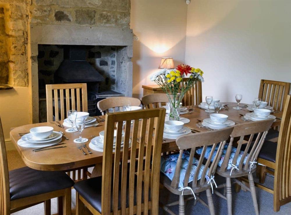 Dining room at High House in Wath, near Pateley Bridge, North Yorkshire