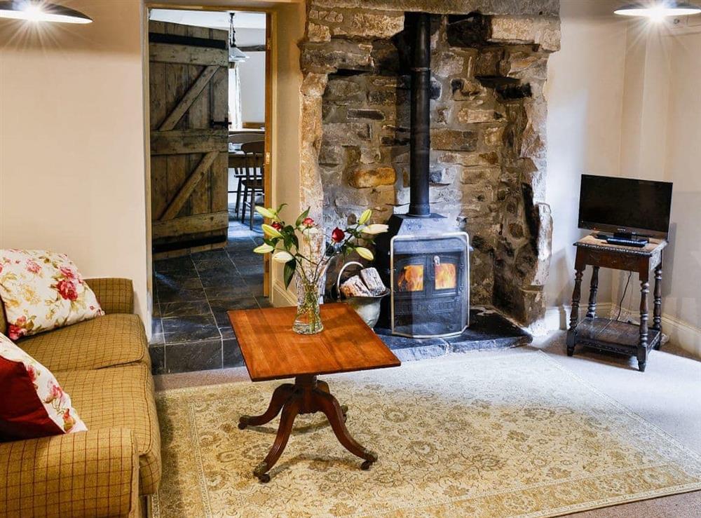Living room at High House in Wath, near Pateley Bridge, North Yorkshire
