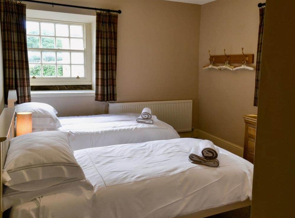 Twin bedroom at High House in Wath, near Pateley Bridge, North Yorkshire