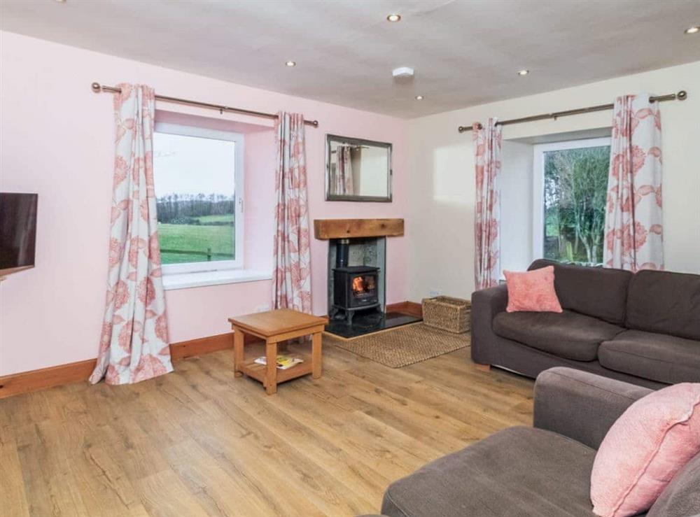 Living room at High Kirkland Holiday Cottages: Cottage 2 in Kirkcudbright, Kirkcudbrightshire